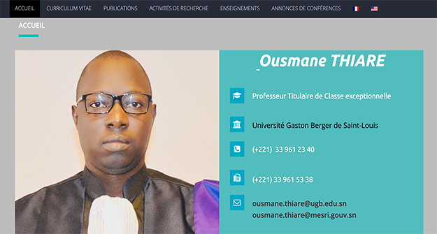 Professeur Ousmane Thiaré
